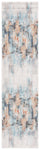 Safavieh Phoenix 510 Rug, PHX510 - Aqua / Gold Rust
