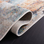 Safavieh Phoenix 510 Rug, PHX510 - Aqua / Gold Rust