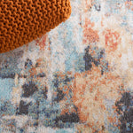 Safavieh Phoenix 510 Rug, PHX510 - Aqua / Gold Rust