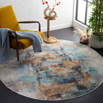 Safavieh Phoenix 510 Rug, PHX510 - Aqua / Gold Rust