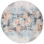 Safavieh Phoenix 510 Rug, PHX510 - Aqua / Gold Rust
