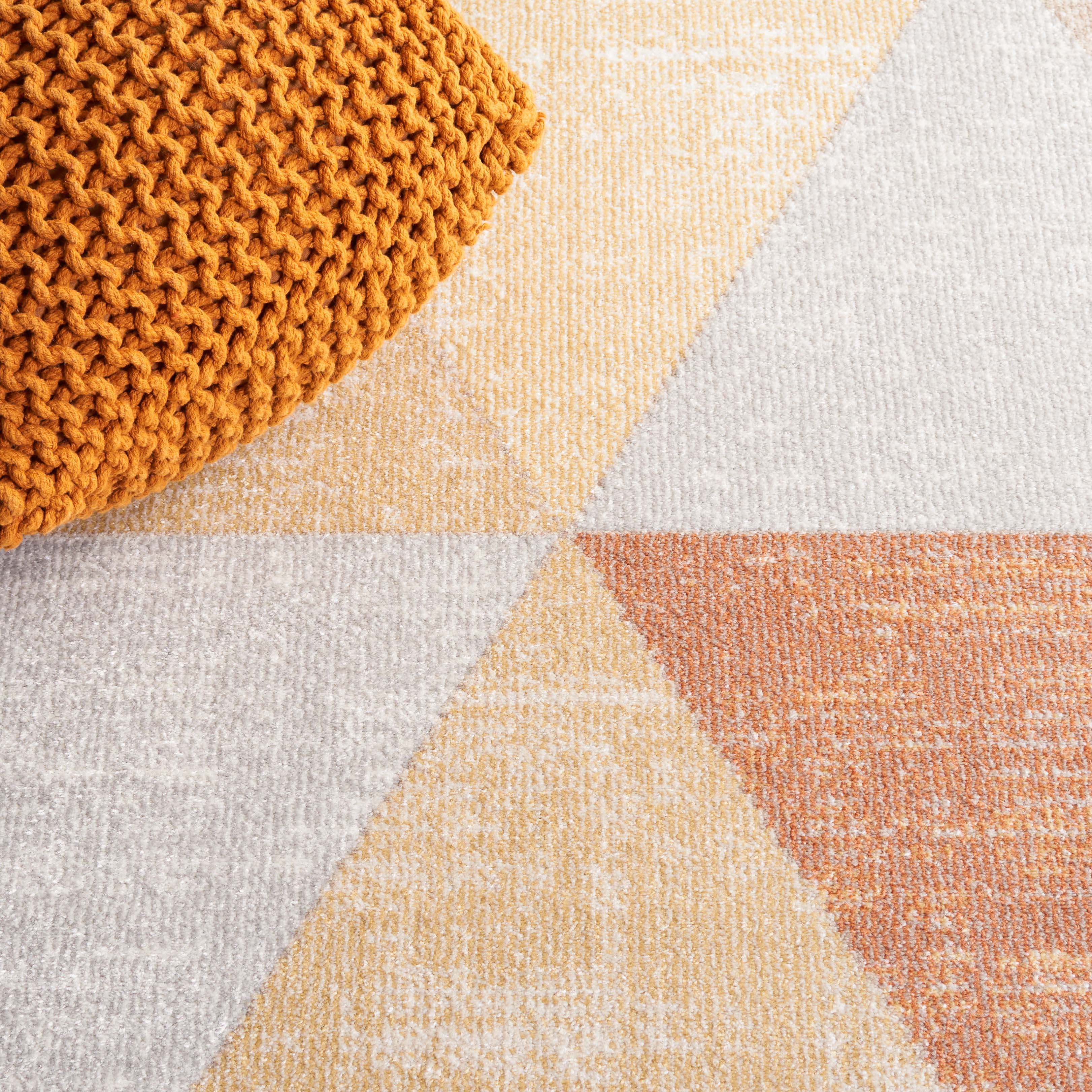 Safavieh Phoenix 550 Rug, PHX550 - Grey / Rust