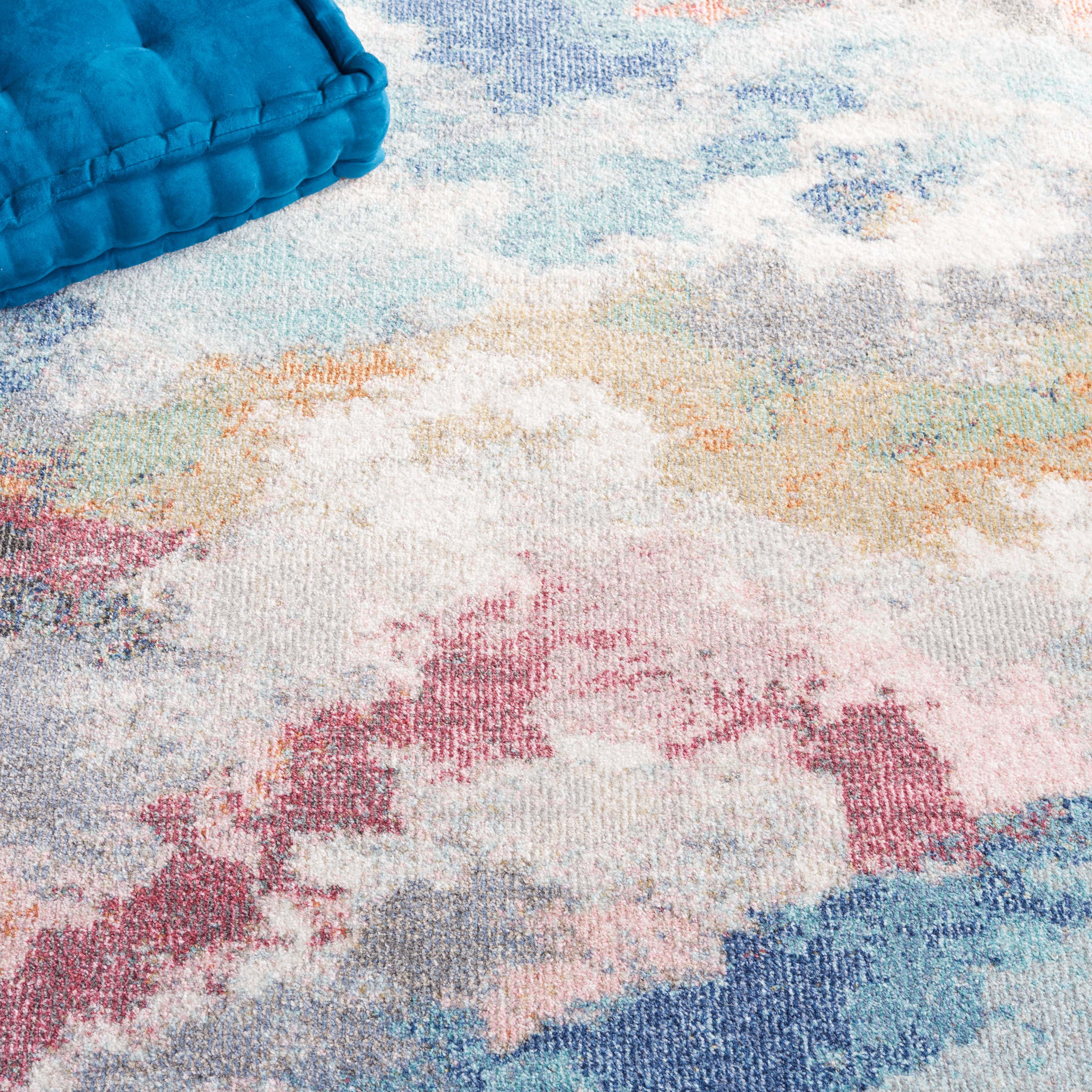 Safavieh Phoenix 551 Rug, PHX551 - Ivory / Blue Rust