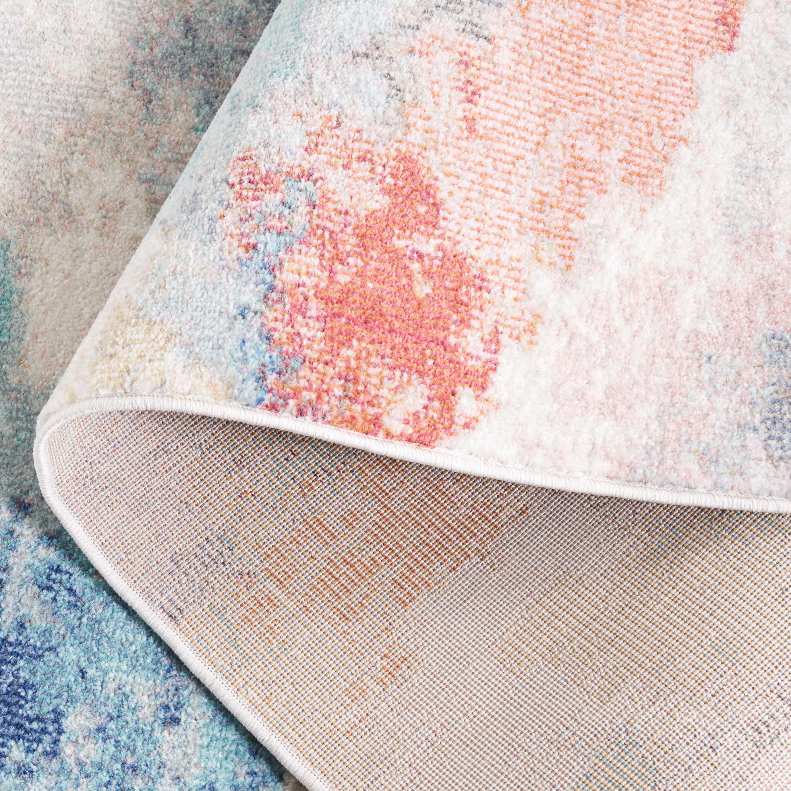 Safavieh Phoenix 551 Rug, PHX551 - Ivory / Blue Rust