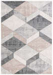 Safavieh Phoenix 552 Rug, PHX552 - Light Grey / Beige Charcoal