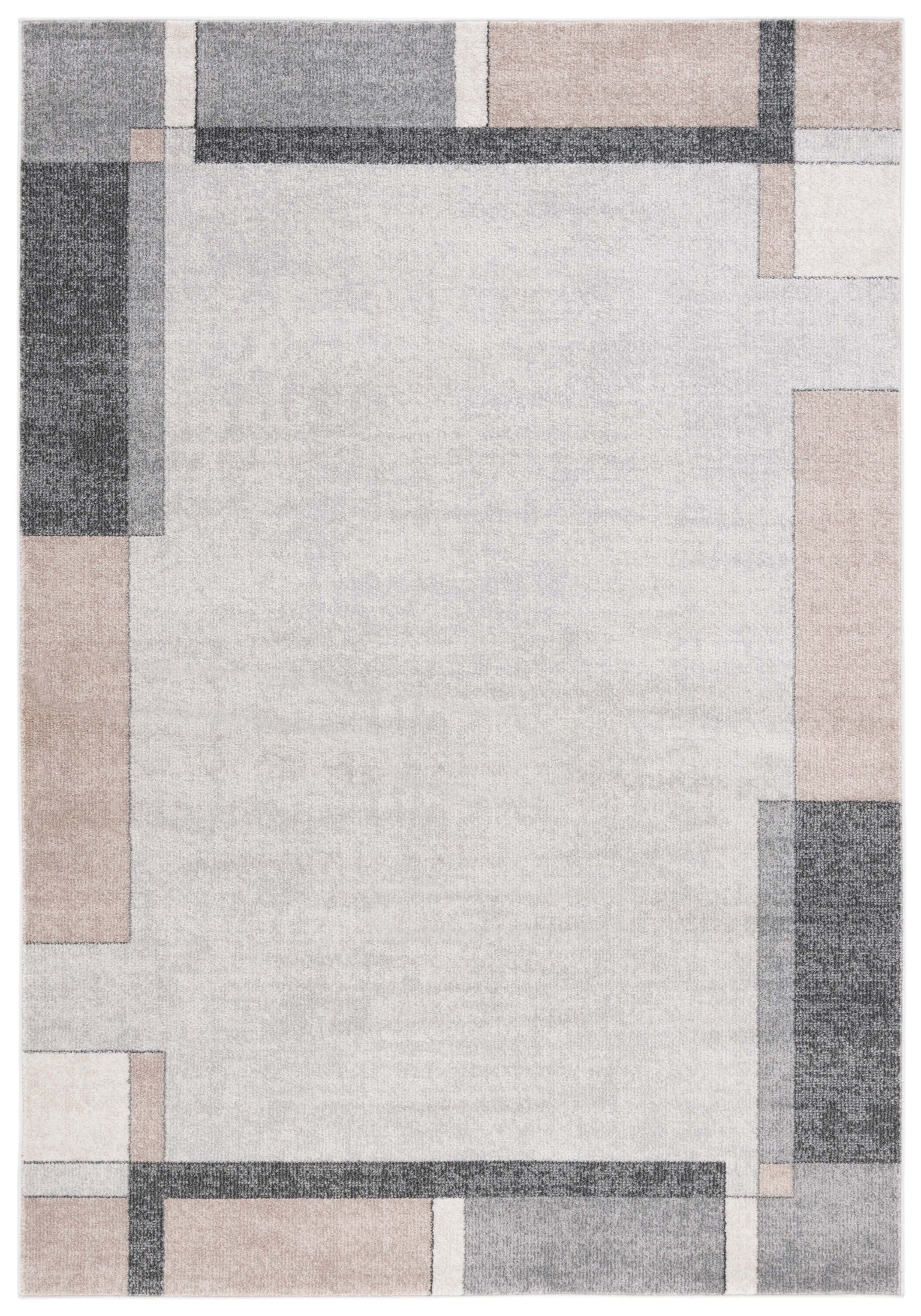 Safavieh Phoenix 553 Rug, PHX553 - Light Grey / Beige Charcoal