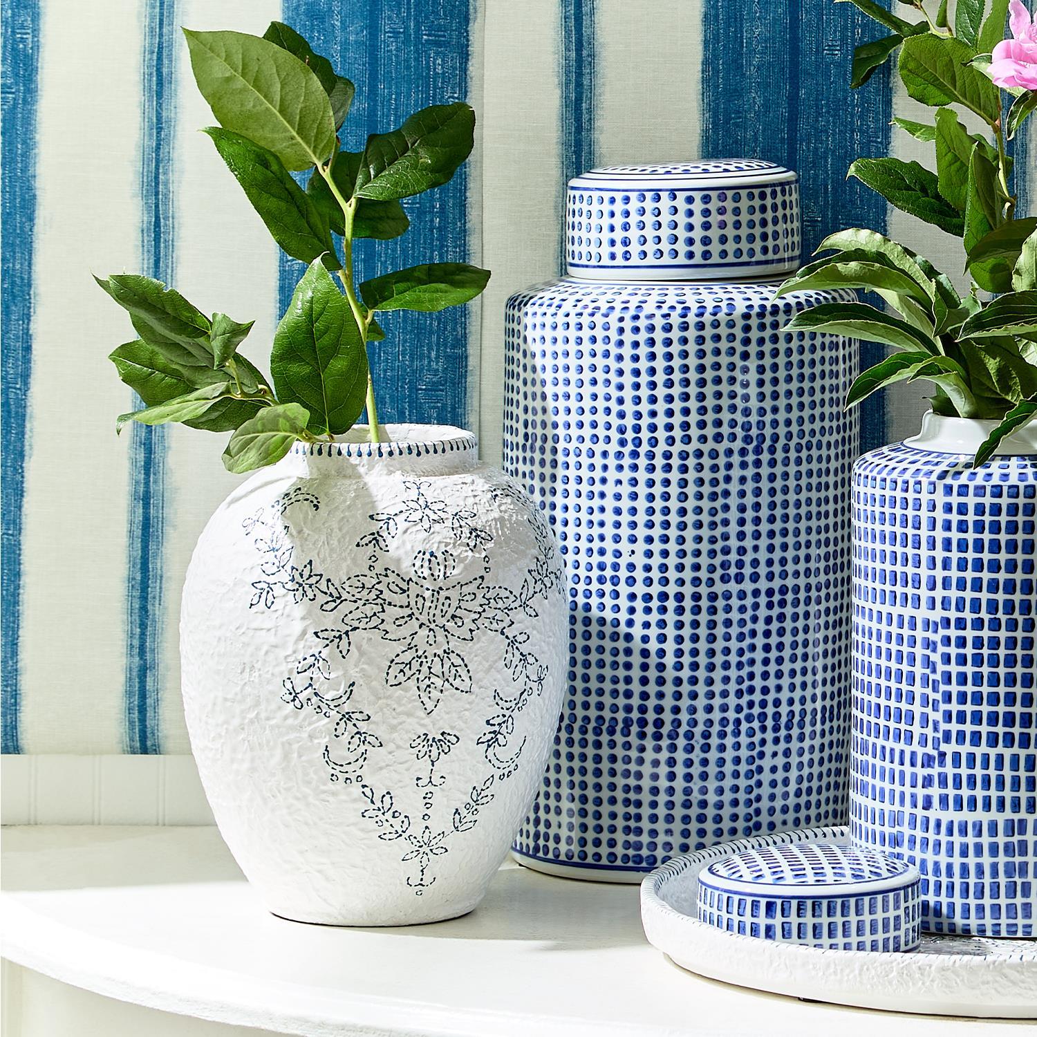 S2 Blue and White Vase