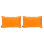 Safavieh Sibine Pillow, PIL156 - Orange 12 x 20 (Set of 2)