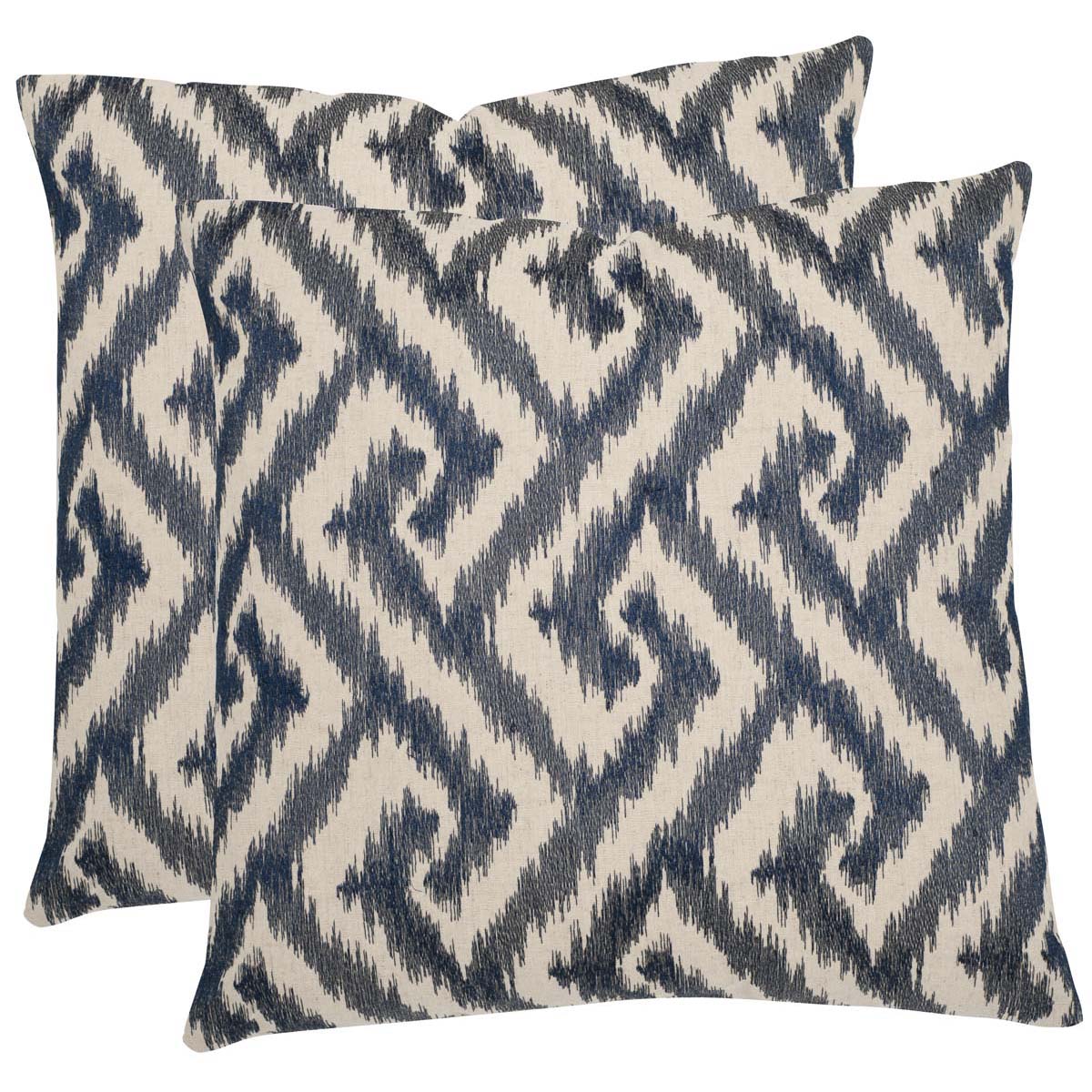 Safavieh Teddy Pillow, PIL915 - Blue (Set of 2)