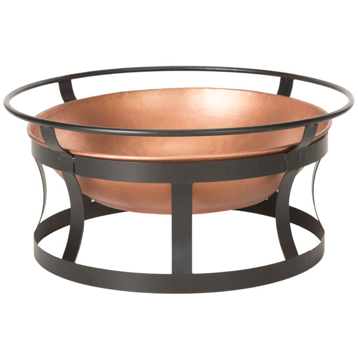Safavieh Bonaire Fire Pit , PIT1012 - Copper/Black