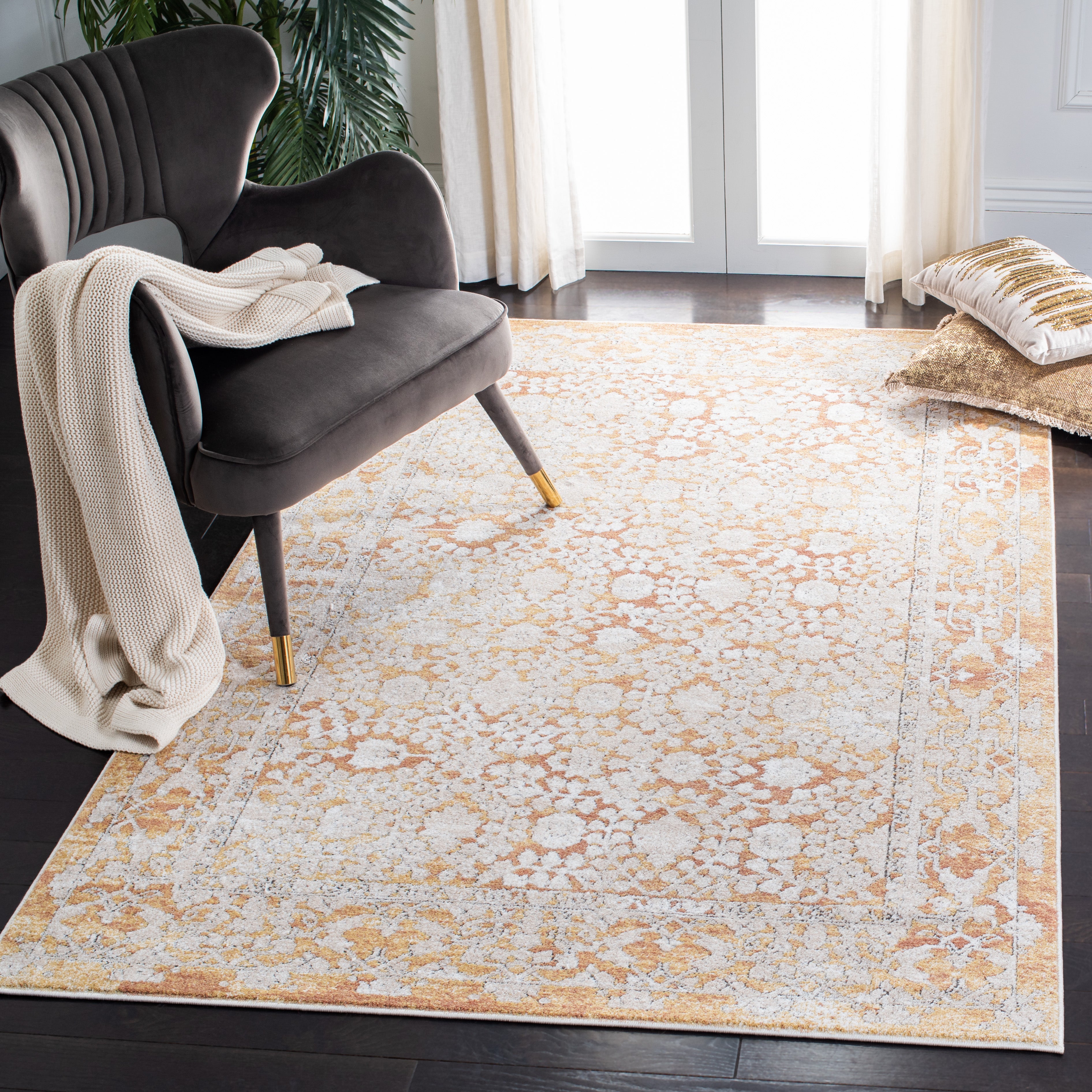 Safavieh Palermo 850 Rug, PLM850 - Gold / Beige