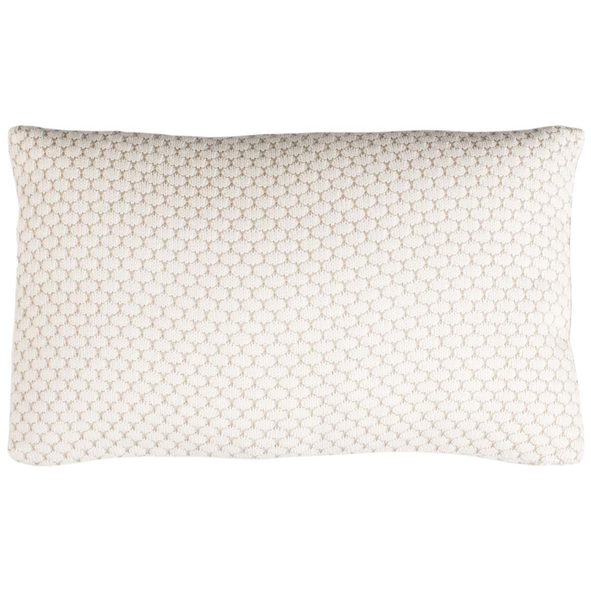 Safavieh Sweet Knit Pillow Natural/Stone, PLS186 - Natural
