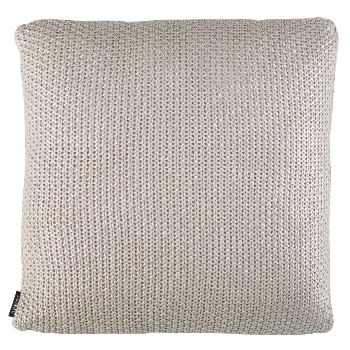 Safavieh Tickled Grey Knit Pillow , PLS191 - Palewisper