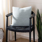Safavieh Liliana Knit Pillow , PLS210 - Dull Blue/Natural