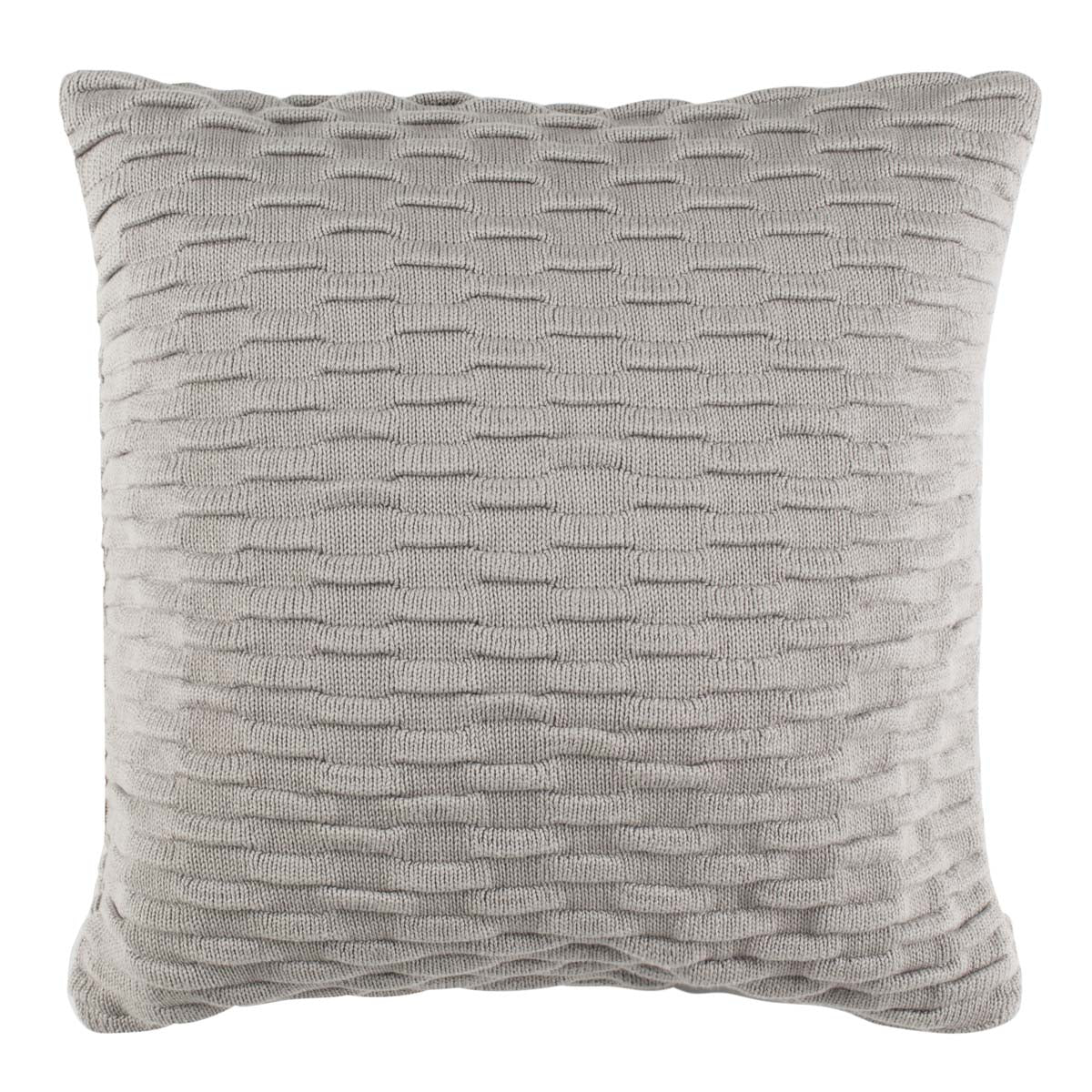 Safavieh Noela Knit Pillow , PLS211 - Light Grey