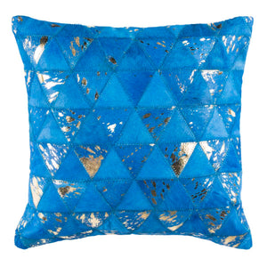 Safavieh Clairton Metallic Cowhide 20X20 Pillow, PLS231