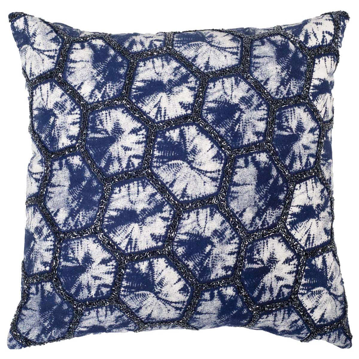 Safavieh Delra Pillow , PLS2501 - Navy/White