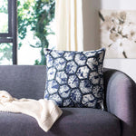 Safavieh Delra Pillow , PLS2501 - Navy/White