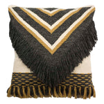 Safavieh Elettra 20 Pillow , PLS304 - Charcoal/Gold