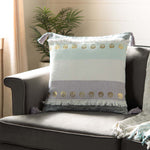 Safavieh Norra Pillow , PLS3504 - Purple/Grey/Teal/Gold