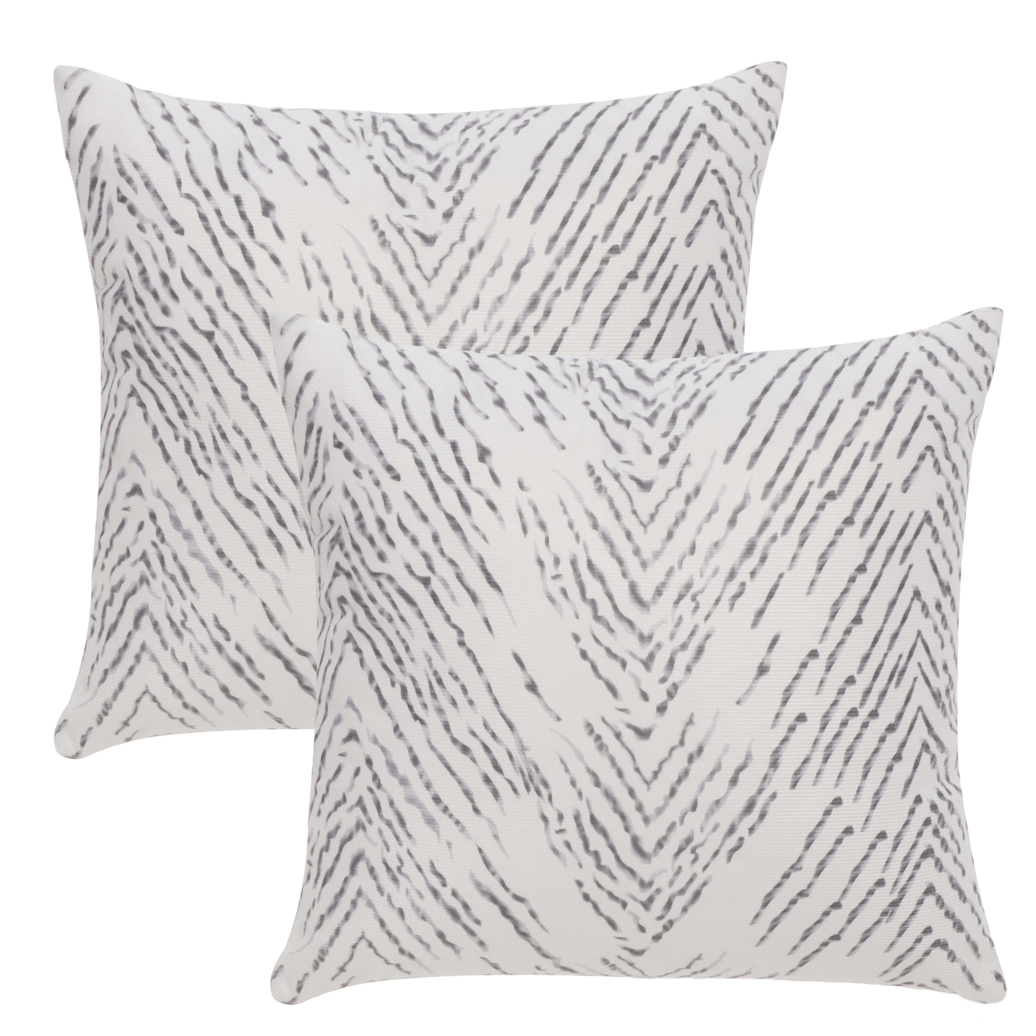 Safavieh Zecora Pillow , PLS4507 - Ivory / Black