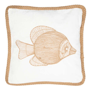Safavieh  Nilam Fish Pillow , PLS7019