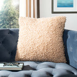 Safavieh Kalista Shag Pillow , PLS7024 - Beige