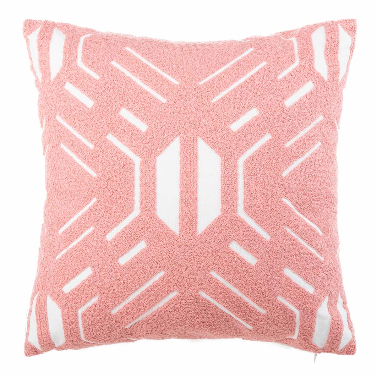Safavieh Kassidy Pillow , PLS7057 - Blush/White