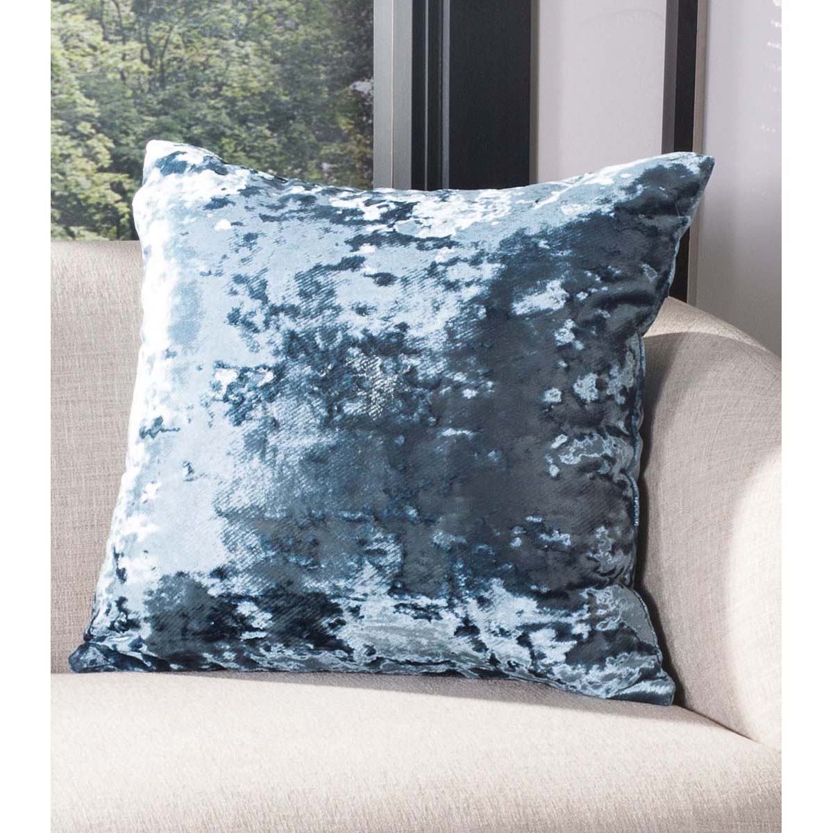 Safavieh Gili Pillow , PLS7074 - Marine Blue