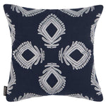 Safavieh Blossom Pillow , PLS7082 - Navy/Periwinkle