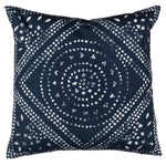 Safavieh Mallory Pillow , PLS7084 - Deep Blue/White