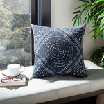 Safavieh Mallory Pillow , PLS7084 - Deep Blue/White