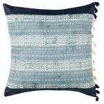 Safavieh Linnet Pillow , PLS7093 - Deep Blue/Grey