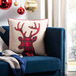 Safavieh Blitz Pillow , PLS7114 - Beige/Red