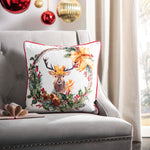Safavieh Cranberry Pillow , PLS7116 - White/Yellow