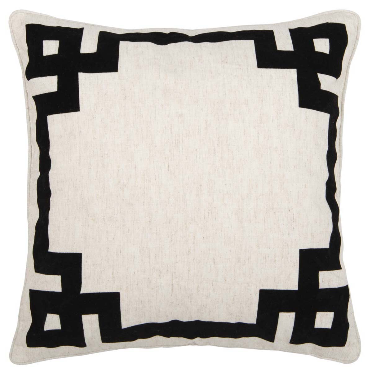 Safavieh Renti Pillow , PLS7124 - Natural/Black