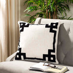Safavieh Renti Pillow , PLS7124 - Natural/Black