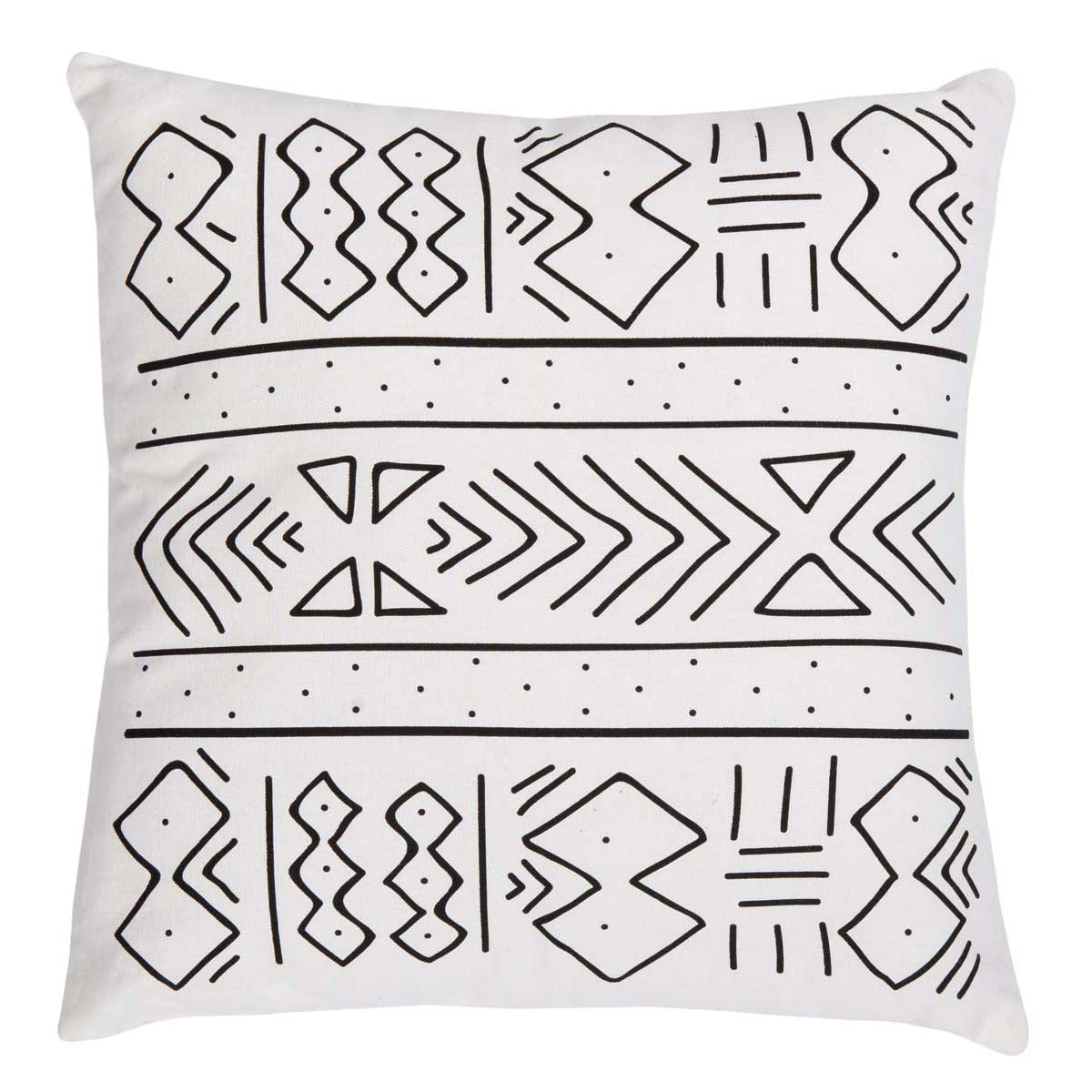 Safavieh Kerra Pillow , PLS7136 - Black/White
