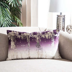Safavieh Rensia Pillow Purple/Silver, PLS7143 - Purple/Silver