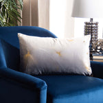 Safavieh Loran Pillow Grey/Gold, PLS7145 - Grey/Gold