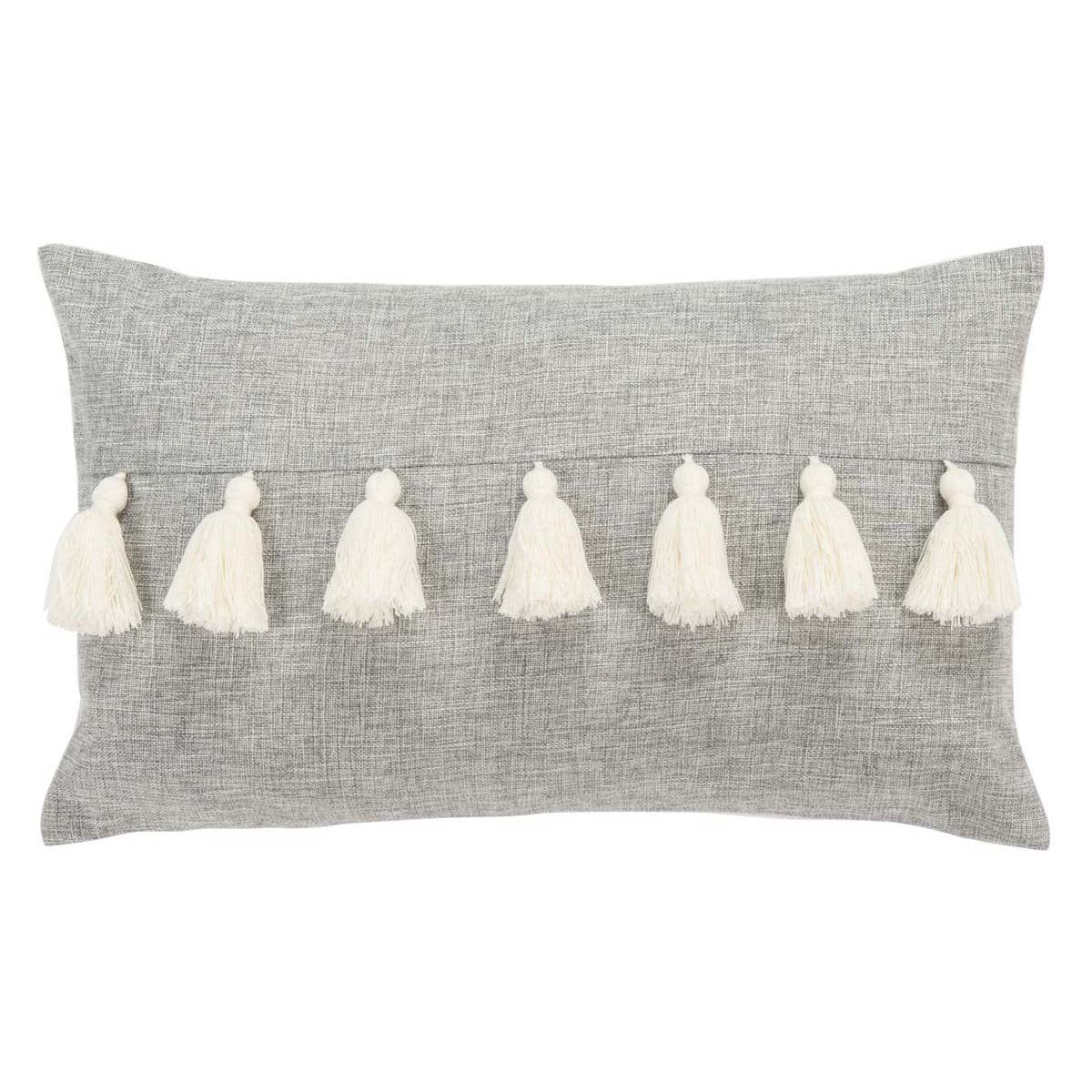 Safavieh Nesala Pillow , PLS7188 - Grey / White