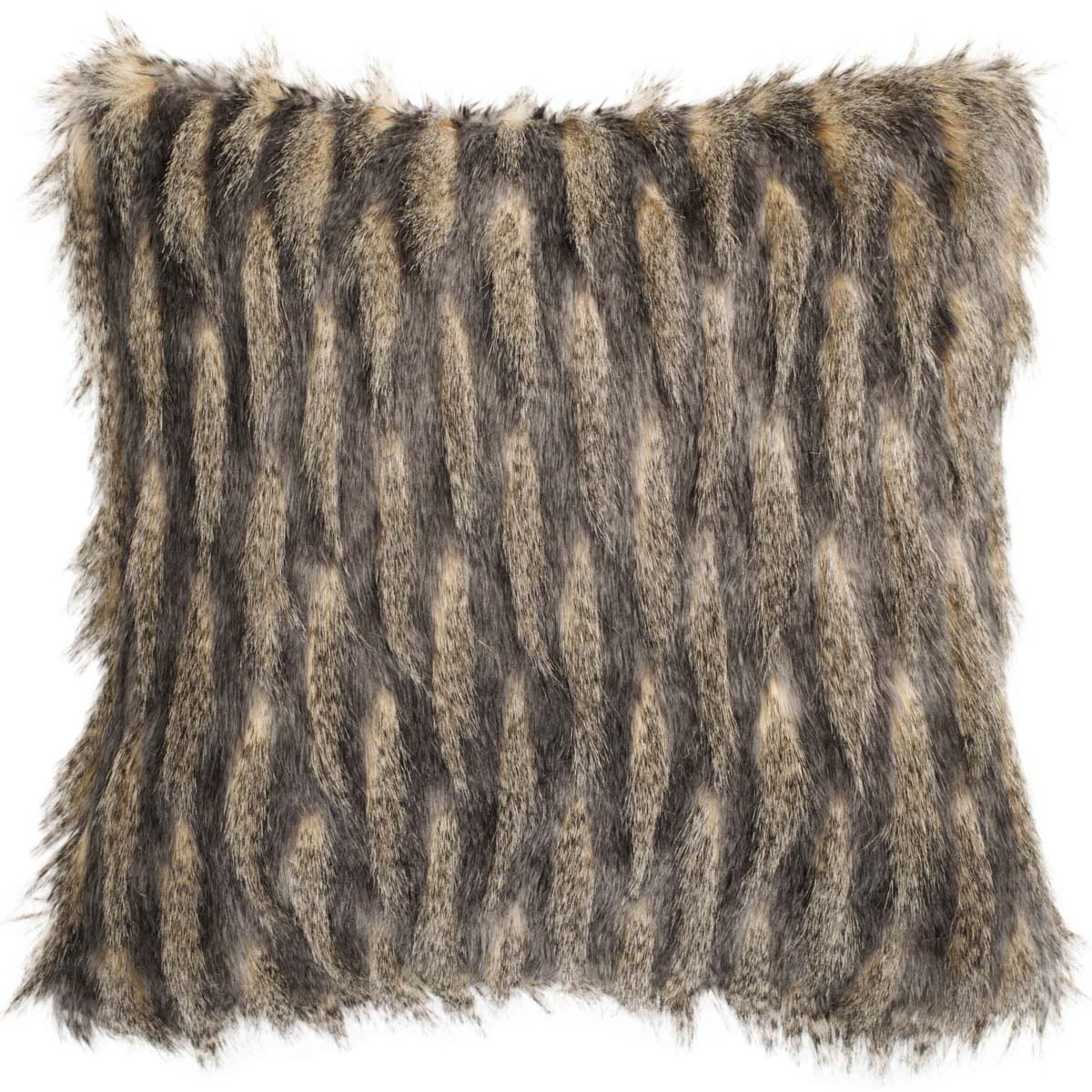 Safavieh Faux Pheasant, PLS724 - Taupe / Charcoal