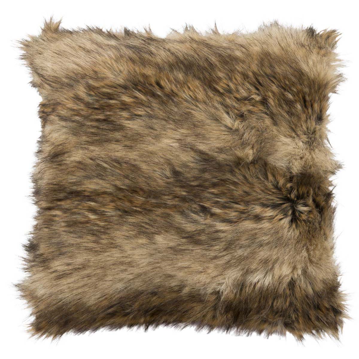 Safavieh Luccia Faux Fur Pillow , PLS772 - Red