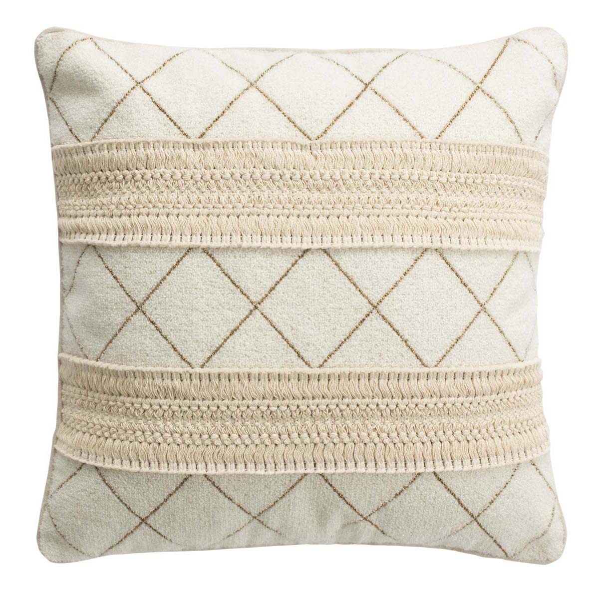 Safavieh Braxton Pillow , PLS787 - Cream