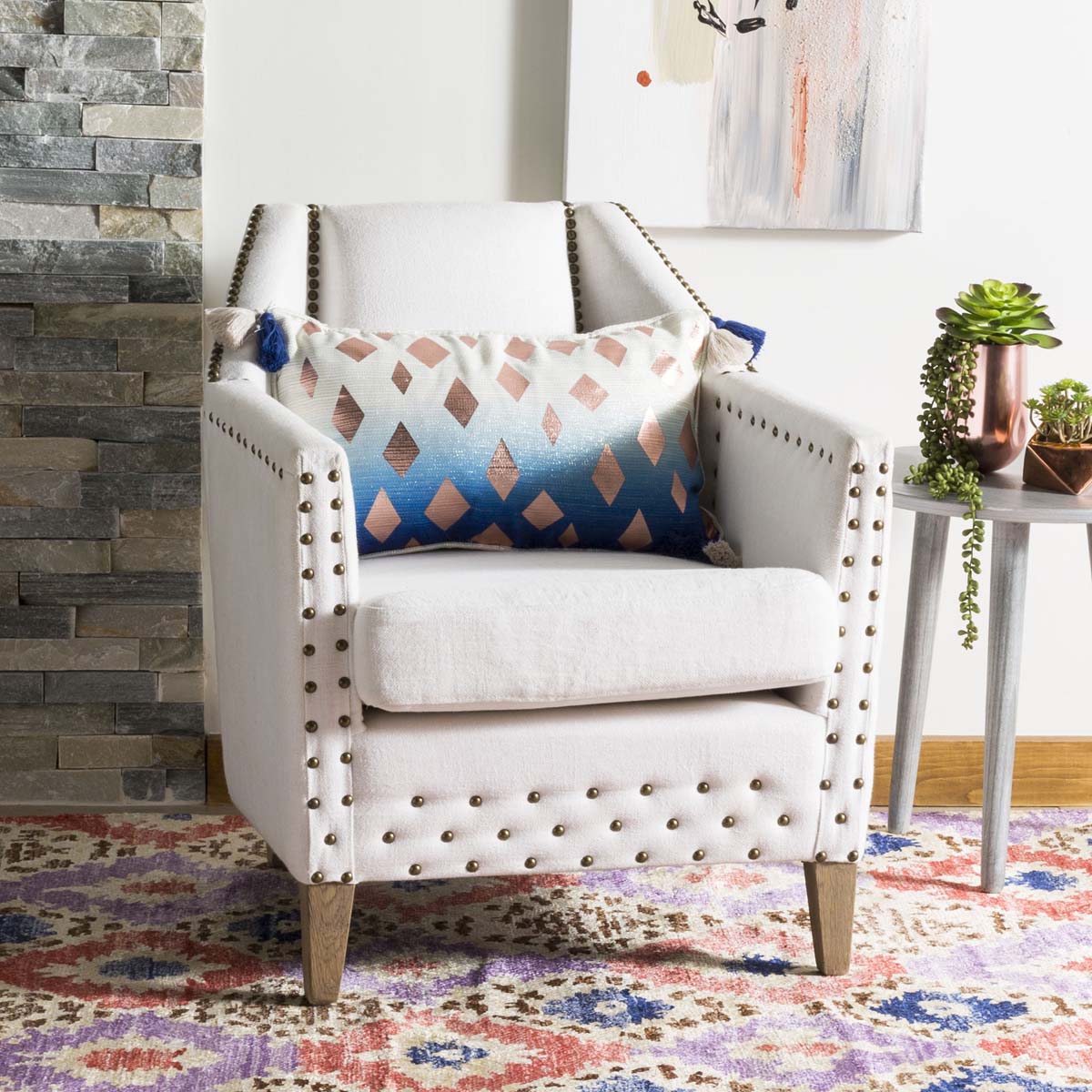 Safavieh Roma Pillow , PLS789 - Multi