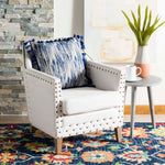 Safavieh Marni Pillow , PLS796 - Blue/Cream