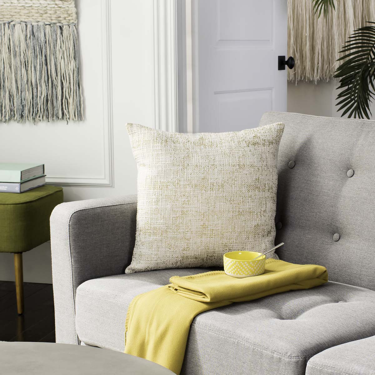 Safavieh Golden Foil , PLS873 - Golden Cream