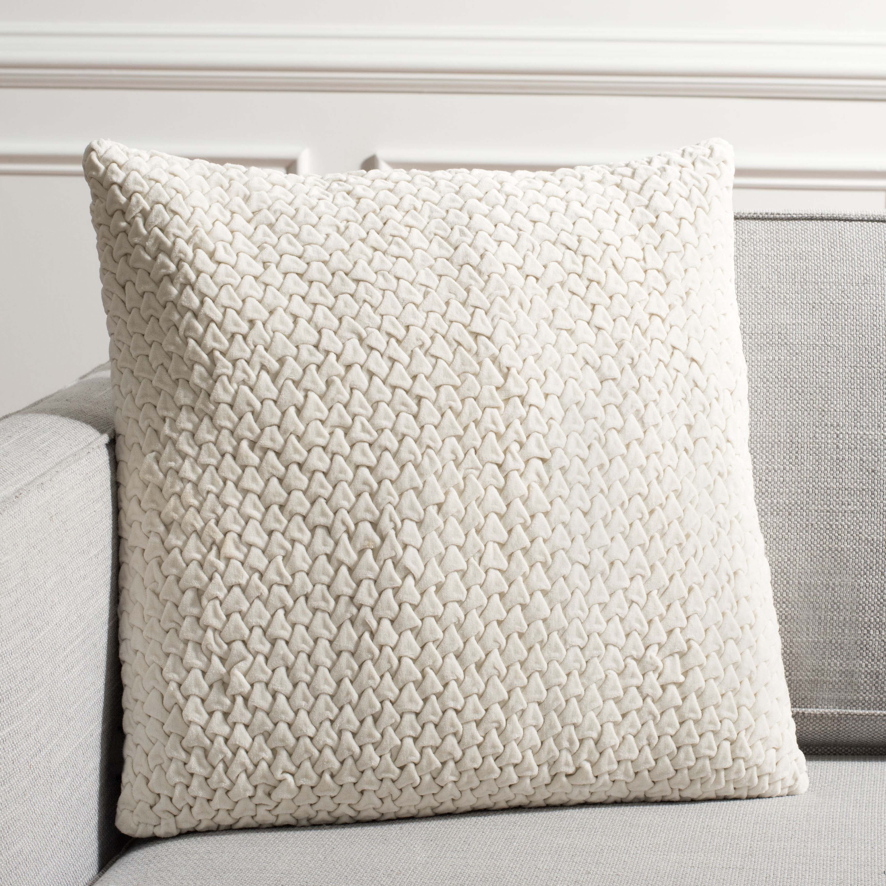 Safavieh Abella Pillow , PLS876 - Cream