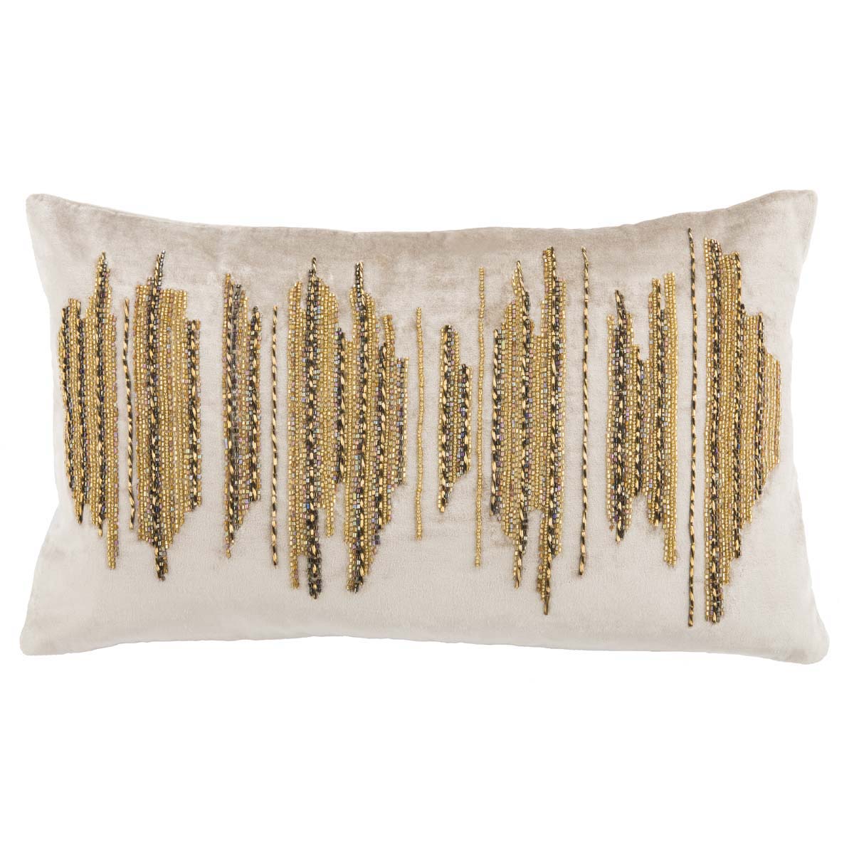 Safavieh Deston Darling  Pillow , PLS880 - Beige/ Gold/Copper