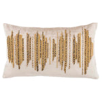 Safavieh Deston Darling  Pillow , PLS880 - Beige/ Gold/Copper